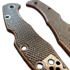 Svechnikov Workshop Spyderco Delica 4 / Lil Matriarch Old Classic Dark Cherry handle scales