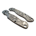 Svechnikov Workshop Spyderco Para Military 2 Vegvisir X Viking handle scales