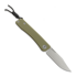 Tactile Knife Bexar - Stonewash - G10 sulankstomas peilis, žalia