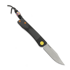 Tactile Knife Bexar - Stonewash - Titanium kääntöveitsi, Groove + Cerakote