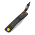 Tactile Knife Bexar - Stonewash - Titanium sulankstomas peilis, Groove + Cerakote