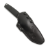 Tactile Knife Dreadeye CPM-3V DLC knife, Leather
