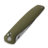 Tactile Knife Maverick - Stonewash - G10 kääntöveitsi, oliivinvihreä