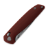 Tactile Knife Maverick - Stonewash - G10 folding knife, red