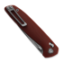 Tactile Knife Maverick - Stonewash - G10 kääntöveitsi, punainen