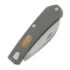 Tactile Knife Ranger Wharncliffe - Beadblast - Titanium sulankstomas peilis, Vintage Micarta