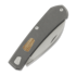 Coltello pieghevole Tactile Knife Ranger Wharncliffe - Beadblast - Titanium, Vintage Micarta