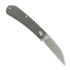 Tactile Knife Ranger Wharncliffe - Beadblast - Titanium sulankstomas peilis, Vintage Rag Micarta