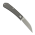 Coltello pieghevole Tactile Knife Ranger Wharncliffe - Beadblast - Titanium, Vintage Rag Micarta