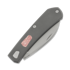 Tactile Knife Ranger Wharncliffe - Beadblast - Titanium sulankstomas peilis, Vintage Rag Micarta