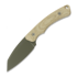 Tactile Knife Redhawk - Green Cerakote - Micarta peilis, natural
