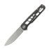 Tactile Knife Rockwall Flipper V2 Skeletonized - Stonewash - Titanium sulankstomas peilis, juoda