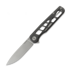 Coltello pieghevole Tactile Knife Rockwall Flipper V2 Skeletonized - Stonewash - Titanium, nero