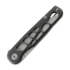 Coltello pieghevole Tactile Knife Rockwall Flipper V2 Skeletonized - Stonewash - Titanium, nero
