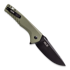 Tekto Knives F3 Charlie Button Lock OD sulankstomas peilis
