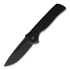 Terzuola Knives ATCF Lite Linerlock Black Black sulankstomas peilis