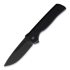 Terzuola Knives ATCF Lite Linerlock Black Black kääntöveitsi