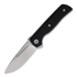 Terzuola Knives ATCF Lite Linerlock Black S/W sulankstomas peilis