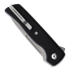 Terzuola Knives ATCF Lite Linerlock Black S/W sulankstomas peilis