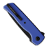 Terzuola Knives ATCF Lite Linerlock Blue Black sulankstomas peilis