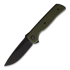 Terzuola Knives ATCF Lite Linerlock Green Black sulankstomas peilis