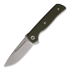 Terzuola Knives ATCF Lite Linerlock Green S/W sulankstomas peilis