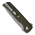 Terzuola Knives ATCF Lite Linerlock Green S/W kääntöveitsi