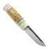 Нож Teuvo Sorvari Curly Birch Antler Puukko