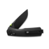 The James Brand The Carter - Black / Black / G10 / Straight sulankstomas peilis
