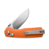 The James Brand - The Carter - Orange / Stainless / G10 / Straight