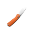 The James Brand The Carter - Orange / Stainless / G10 / Straight sulankstomas peilis