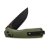 Coltello pieghevole The James Brand The Carter XL - OD Green / Orange / Black / G10 / Straight