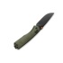 The James Brand The Carter XL - OD Green / Orange / Black / G10 / Straight sulankstomas peilis
