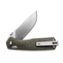 The James Brand - The Carter XL - OD Green / Stainless / Micarta / Straight