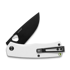 The James Brand The Folsom - Bone / Black / G10 / Straight kääntöveitsi