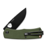The James Brand The Folsom - OD Green / Orange / Black / G10 / Straight kääntöveitsi