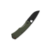 The James Brand The Folsom - OD Green / Orange / Black / G10 / Straight kääntöveitsi