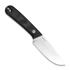 The James Brand The Hell Gap - Black / Stainless / Micarta / Straight peilis