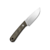 The James Brand The Hell Gap - OD Green / Stainless / Micarta / Straight peilis