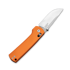 The James Brand The Kline - Orange / Stainless / G10 / Straight sulankstomas peilis