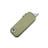 The James Brand The Palmer - OD Green / Black / Aluminum / Straight sulankstomas peilis