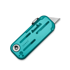 The James Brand The Palmer - Turquoise / Electric Green / Recycled PC sulankstomas peilis