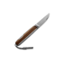 The James Brand The Pike - Rosewood / Damascus / Titanium / Straight sulankstomas peilis