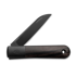 The James Brand The Wayland - Ebony / Black / Wood / Straight sulankstomas peilis