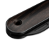 The James Brand The Wayland - Ebony / Black / Wood / Straight kääntöveitsi