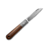 The James Brand The Wayland - Rosewood / Damascus / Titanium / Straight sulankstomas peilis