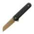 Coltello pieghevole The James Brand The Wells - Black / Rose Gold / Aluminum / Straight