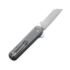 The James Brand The Wells - Raw Aluminum / Stainless / Aluminum / Straight sulankstomas peilis