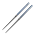 Titaner Titanium Foldable Chopsticks, Crystal Blue