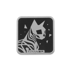 Titaner - Titanium Velcro Patch, Shadow